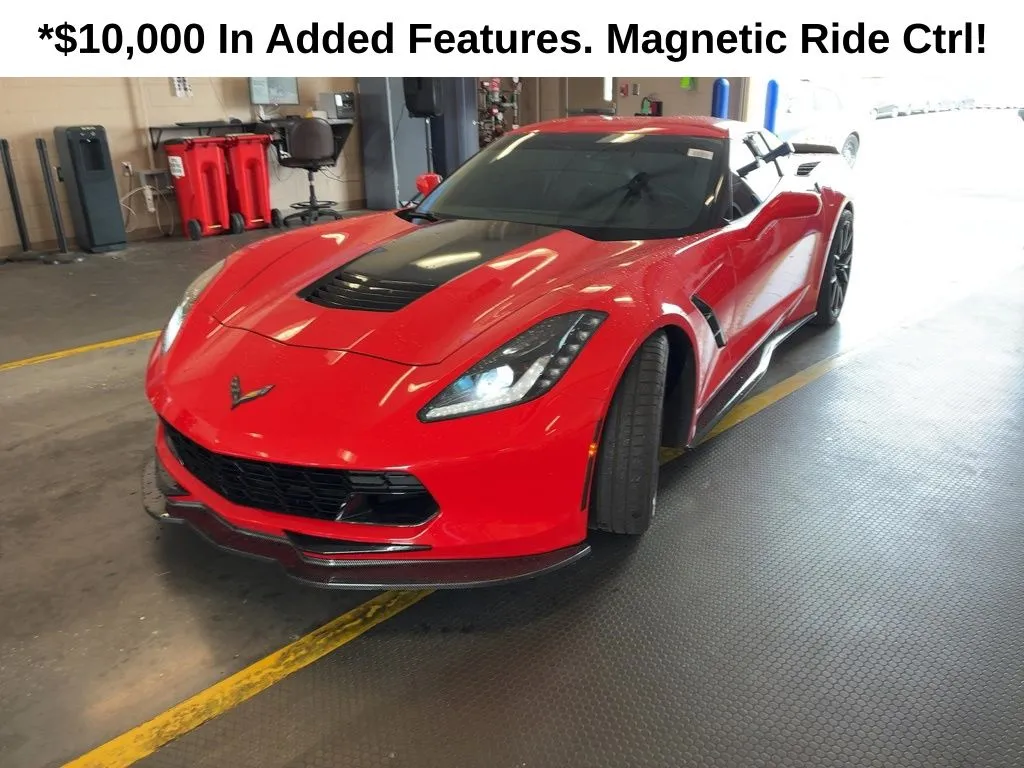 Red 2015 Chevrolet Corvette Stingray Z51 for sale in Fishers, IN