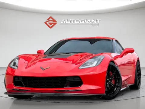 Red 2015 Chevrolet Corvette Stingray Z51 for sale in Fishers, IN