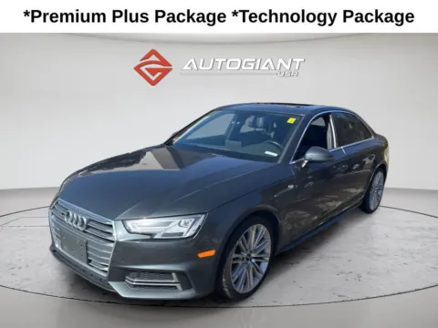 Gray 2017 Audi A4 2.0T Premium Plus for sale in Fishers, IN