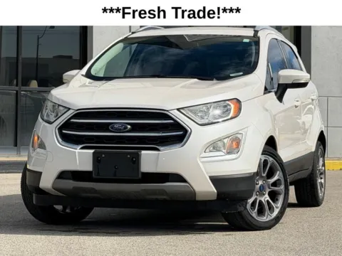 White 2019 Ford EcoSport Titanium for sale in Fishers, IN