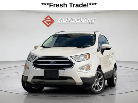 White 2019 Ford EcoSport Titanium for sale in Fishers, IN