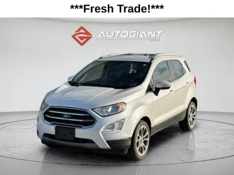 White 2019 Ford EcoSport Titanium for sale in Fishers, IN