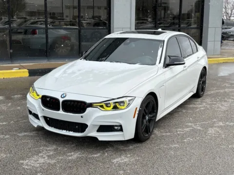 White 2017 BMW 3 Series 330e iPerformance for sale in Fishers, IN