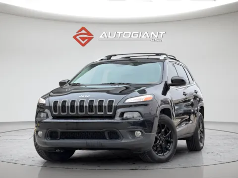 Black 2016 Jeep Cherokee Latitude for sale in Fishers, IN