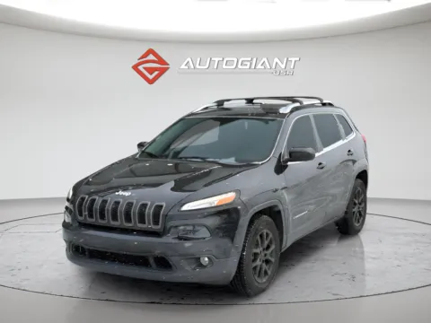 Black 2016 Jeep Cherokee Latitude for sale in Fishers, IN