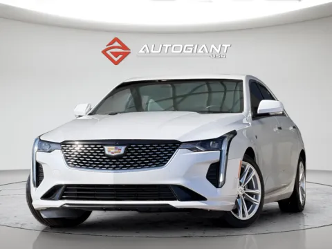 White 2021 Cadillac CT4 Luxury for sale in Fishers, IN