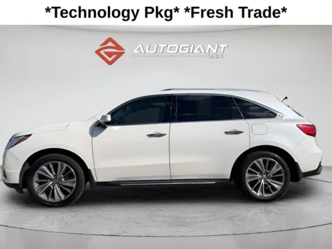 White 2017 Acura MDX 3.5L for sale in Fishers, IN