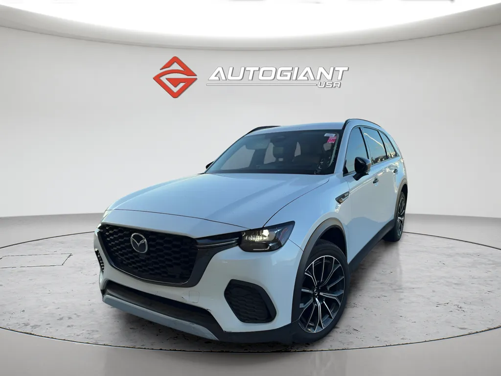 White 2025 Mazda CX-70 PHEV Premium for sale in Fishers, IN