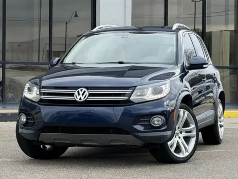 Blue 2016 Volkswagen Tiguan R-Line for sale in Fishers, IN