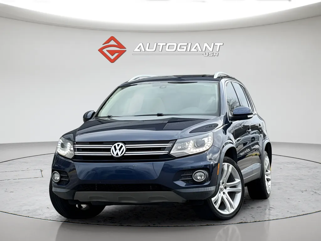 Blue 2016 Volkswagen Tiguan R-Line for sale in Fishers, IN