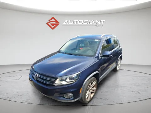 Blue 2016 Volkswagen Tiguan R-Line for sale in Fishers, IN