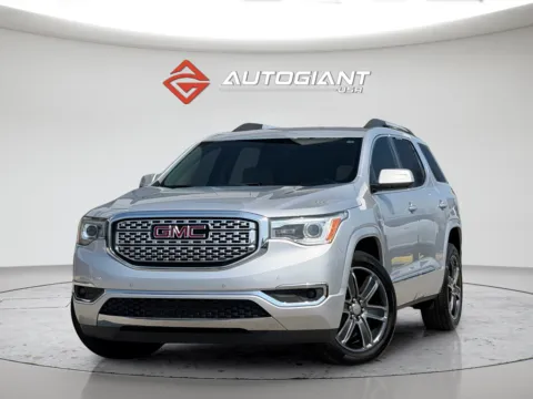 Silver 2018 GMC Acadia Denali for sale in Fishers, IN