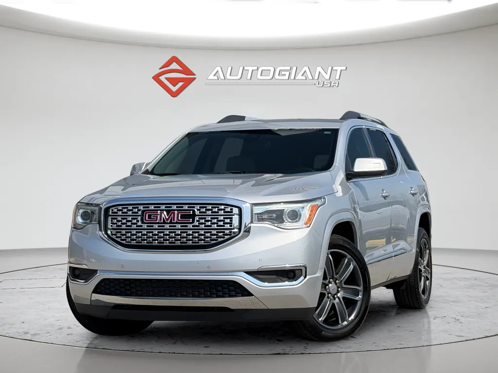 Silver 2018 GMC Acadia Denali for sale in Fishers, IN