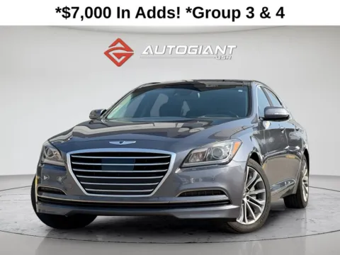 Gray 2015 Hyundai Genesis 3.8 for sale in Fishers, IN