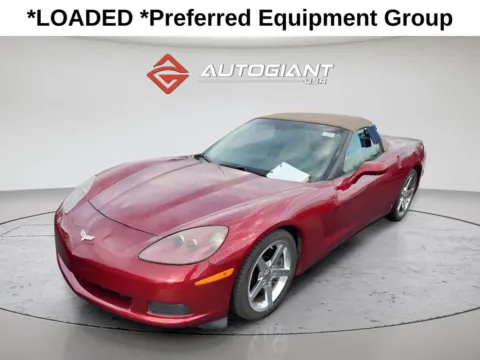Red 2007 Chevrolet Corvette for sale in Fishers, IN