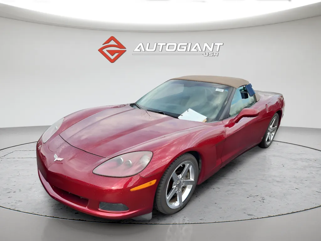 Red 2007 Chevrolet Corvette for sale in Fishers, IN