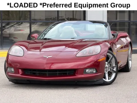 Red 2007 Chevrolet Corvette for sale in Fishers, IN