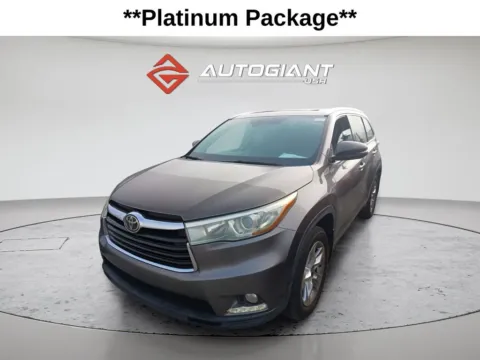 Gray 2014 Toyota Highlander Limited for sale in Fishers, IN