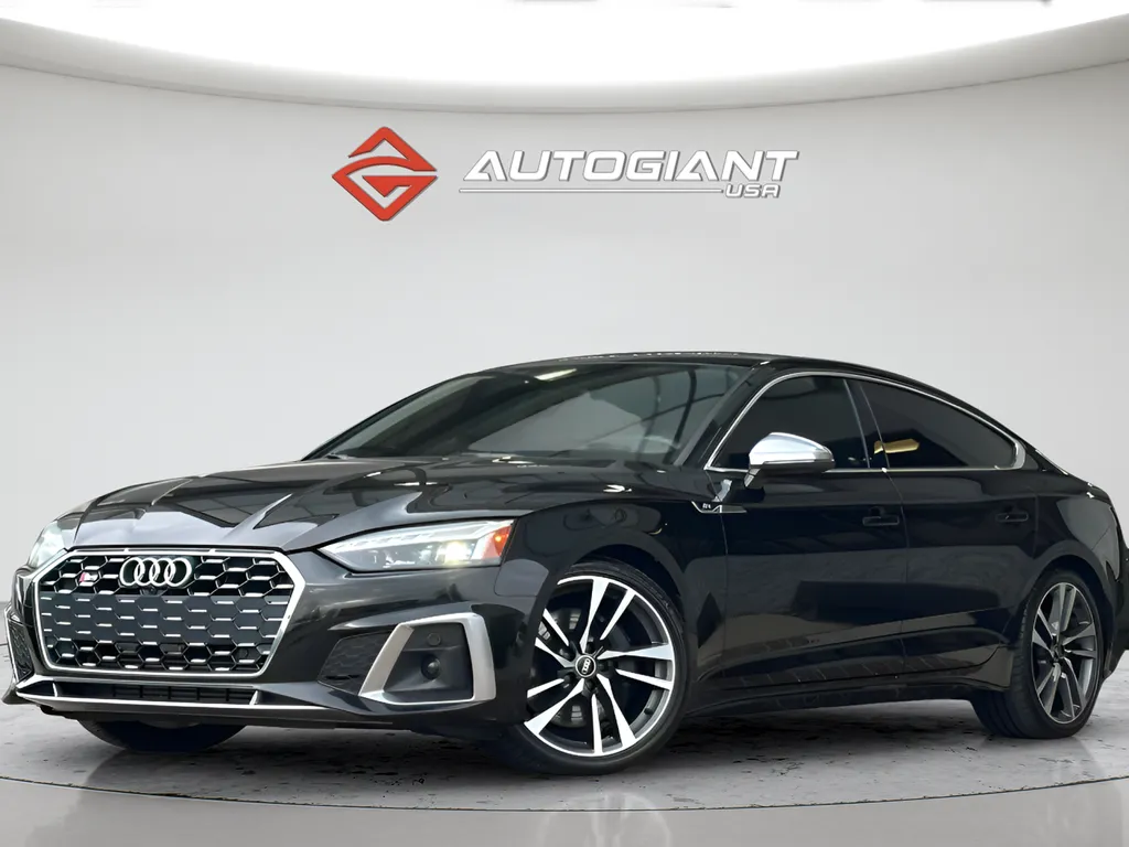 Black 2022 Audi S5 Sportback Premium Plus for sale in Fishers, IN