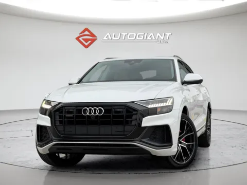 White 2019 Audi Q8 3.0T Prestige for sale in Fishers, IN
