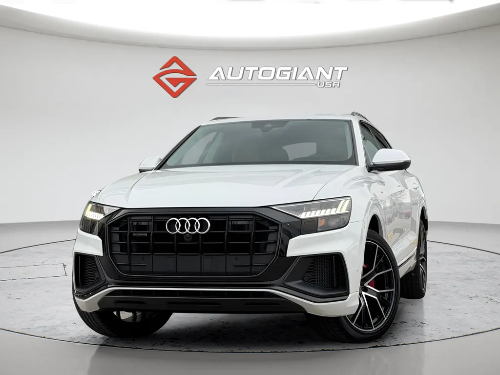 White 2019 Audi Q8 3.0T Prestige for sale in Fishers, IN
