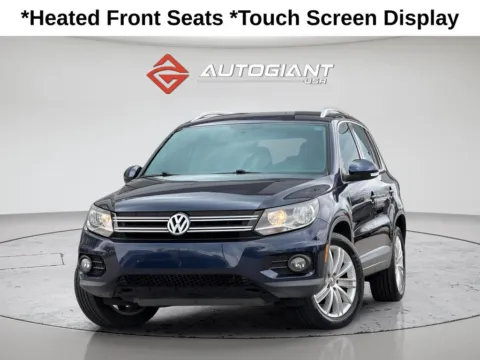Blue 2014 Volkswagen Tiguan SE for sale in Fishers, IN