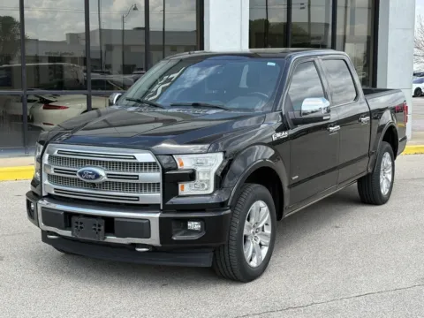 Black 2017 Ford F-150 Platinum for sale in Fishers, IN