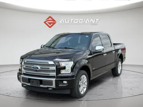 Black 2017 Ford F-150 Platinum for sale in Fishers, IN