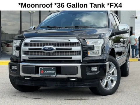 Black 2017 Ford F-150 Platinum for sale in Fishers, IN