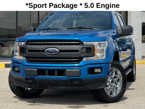 Blue 2019 Ford F-150 XLT for sale in Fishers, IN
