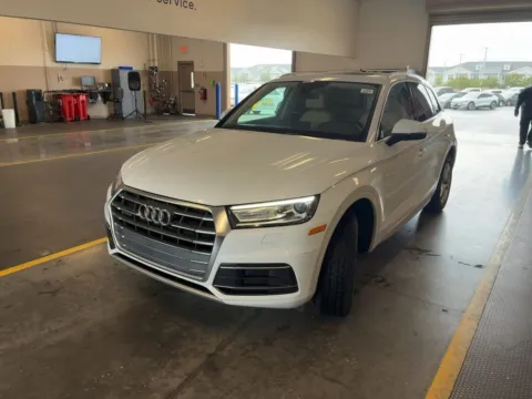 White 2019 Audi Q5 2.0T Premium for sale in Fishers, IN