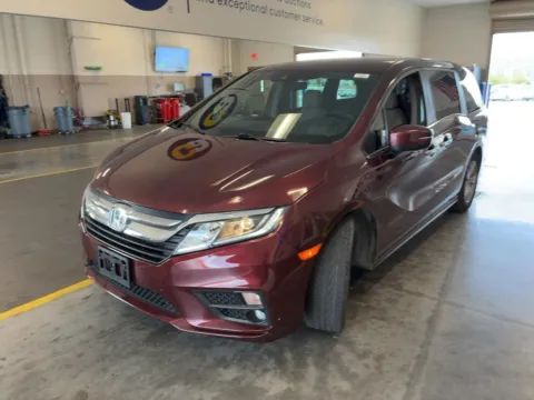 Red 2019 Honda Odyssey EX for sale in Fishers, IN