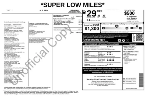 Gray 2019 Nissan Rogue S for sale in Fishers, IN