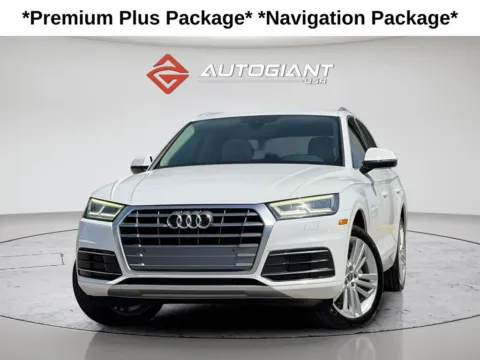 White 2018 Audi Q5 2.0T Premium Plus for sale in Fishers, IN