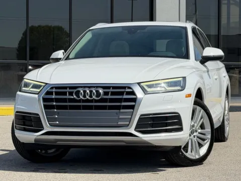 White 2018 Audi Q5 2.0T Premium Plus for sale in Fishers, IN