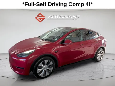 Red 2023 Tesla Model Y Long Range for sale in Fishers, IN