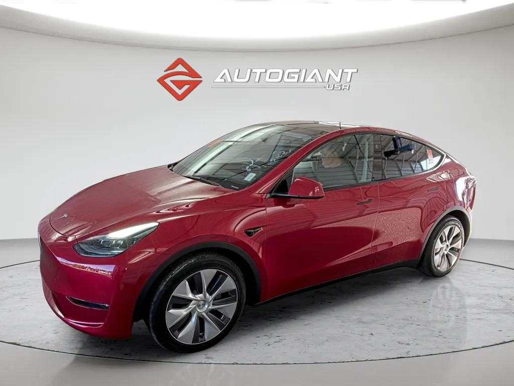 Red 2023 Tesla Model Y Long Range for sale in Fishers, IN