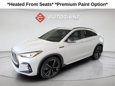 White 2022 INFINITI QX55 LUXE for sale in Fishers, IN