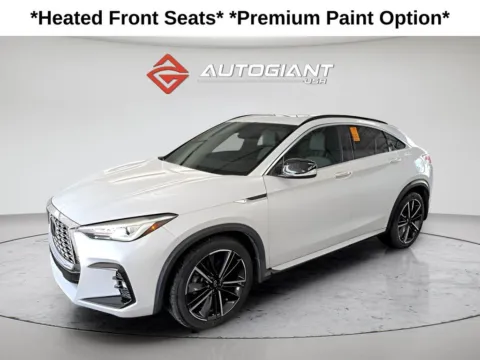 White 2022 INFINITI QX55 LUXE for sale in Fishers, IN