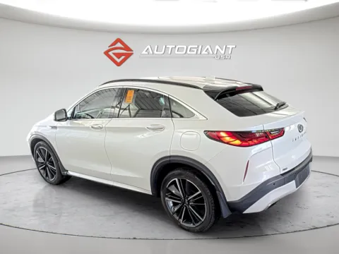 Another view of 2022 INFINITI QX55 LUXE for sale in Fishers, IN at AutoGiant USA Fishers