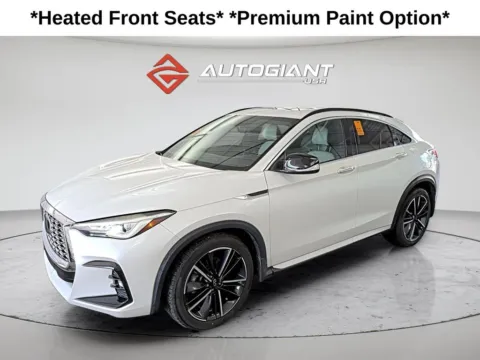 White 2022 INFINITI QX55 LUXE for sale in Fishers, IN