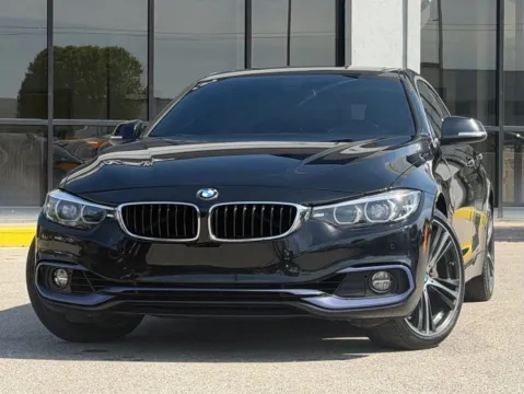 Black 2019 BMW 4 Series 440i Gran Coupe for sale in Fishers, IN