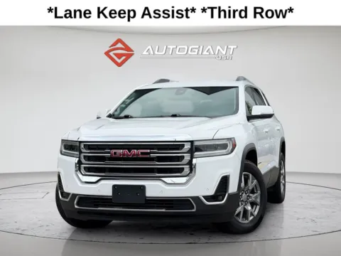 White 2021 GMC Acadia SLT for sale in Fishers, IN