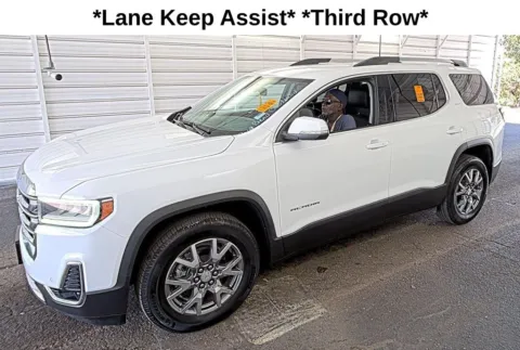 White 2021 GMC Acadia SLT for sale in Fishers, IN