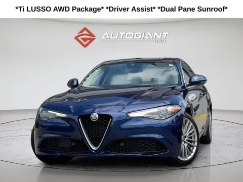 Blue 2019 Alfa Romeo Giulia Ti for sale in Fishers, IN