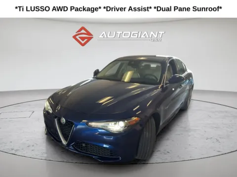 Blue 2019 Alfa Romeo Giulia Ti for sale in Fishers, IN