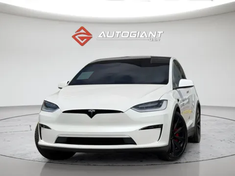 White 2023 Tesla Model X Plaid for sale in Fishers, IN