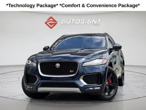 Blue 2017 Jaguar F-PACE S for sale in Fishers, IN