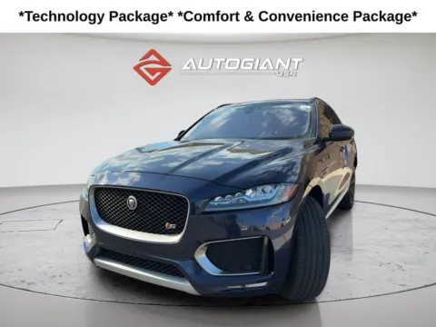 Blue 2017 Jaguar F-PACE S for sale in Fishers, IN