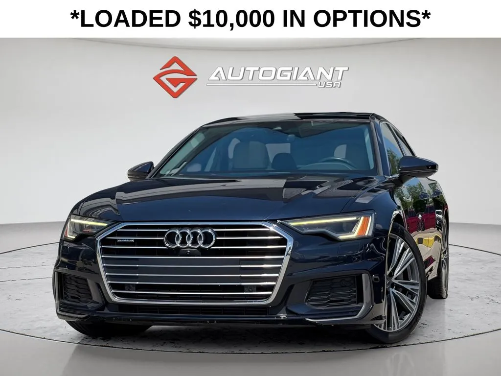 Blue 2019 Audi A6 3.0T Premium Plus for sale in Fishers, IN